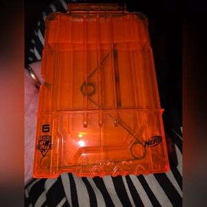 Hasbro 2011 Nerf N-Strike Elite Ammo Clip C-044A Orange PLASTIC TOY  REPLACEMENT